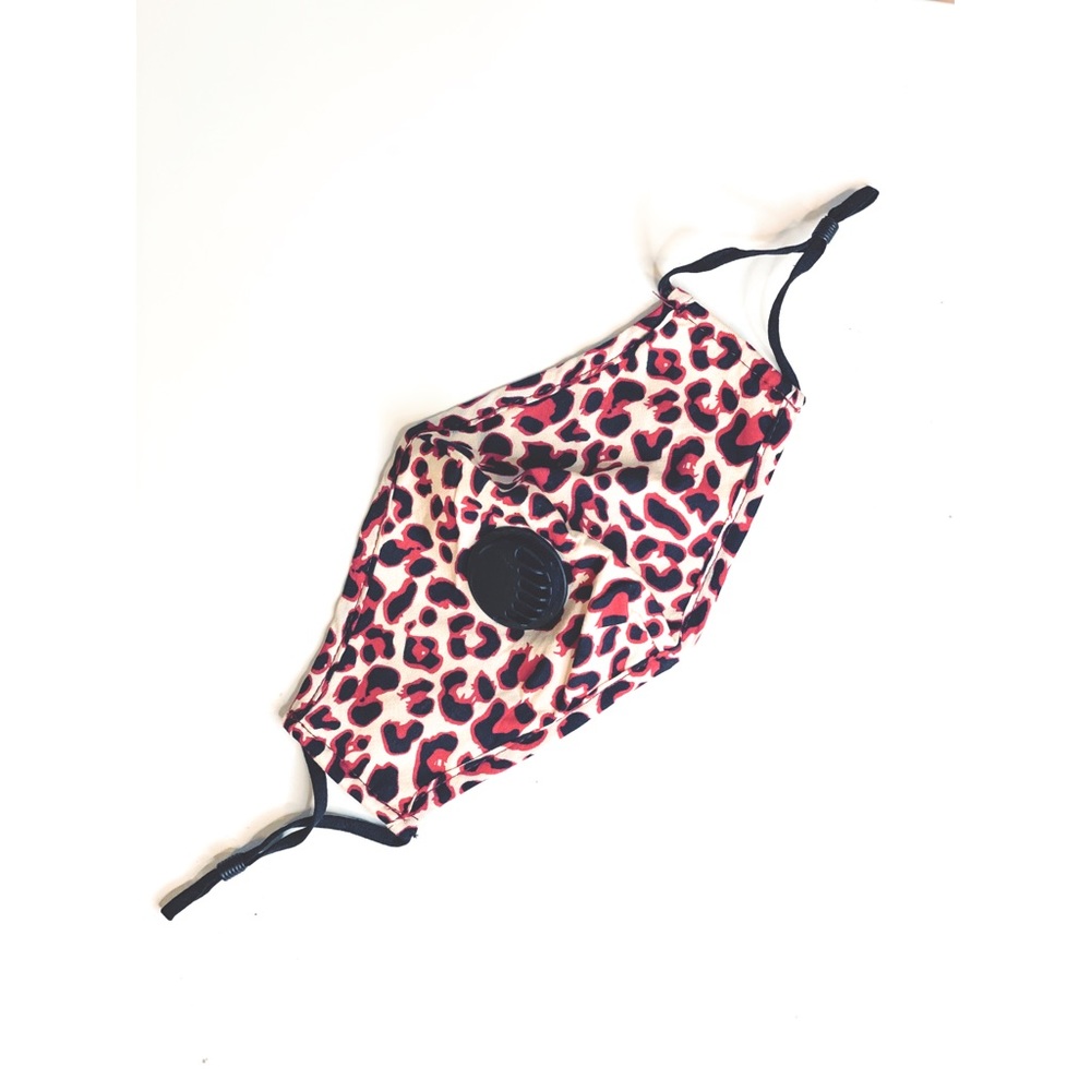 Leopard Pink Face Mask